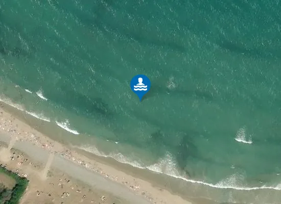 Satellite image of PLAYA SAN PEDRO DE BOCAMAR PM1