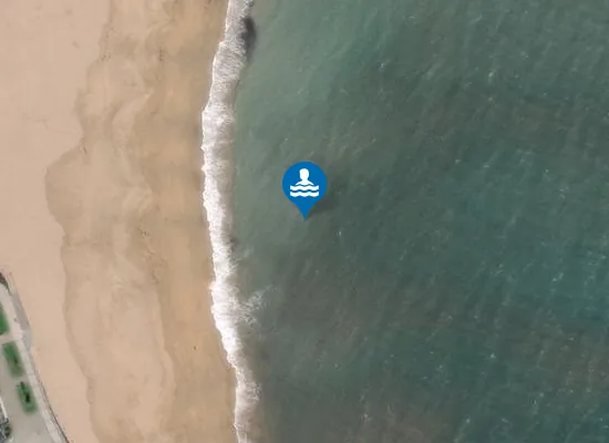 Satellite image of PLAYA LUANCO PM1