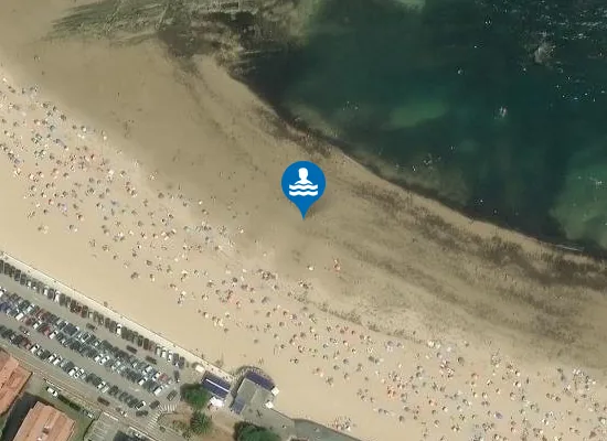 Satellite image of PLAYA DE COMILLAS PM1