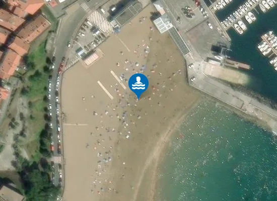 Satellite image of PLAYA DE MALKORBE PM1