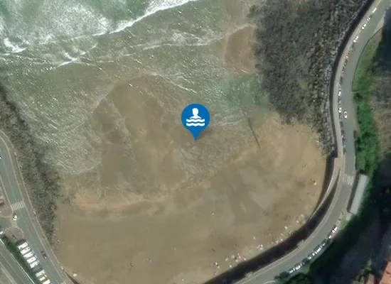 Satellite image of PLAYA DE GAZTETAPE PM1