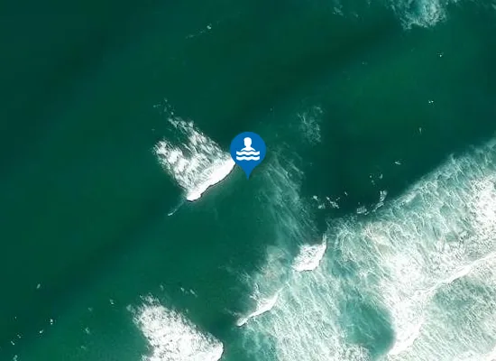 Satellite image of PLAYA DE GROS/LA ZURRIOLA PM2