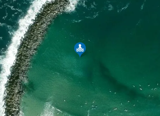 Satellite image of PLAYA DE GROS/LA ZURRIOLA PM3