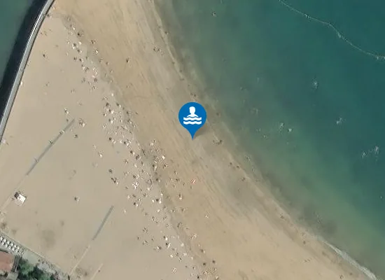 Satellite image of PLAYA DE ARRIGORRI PM1