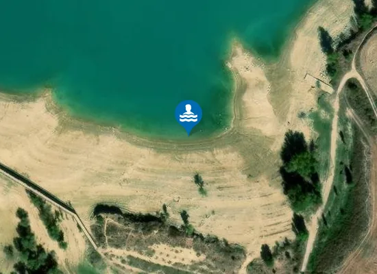 Satellite image of EMBALSE ALLOZ GUES?LAZ/GESALATZ PM1