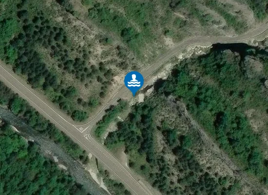 Satellite image of BARRANCO RIO ARAGON SUBORDAN VALLE DE HECHO PM1