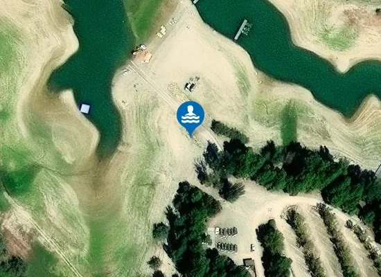 Satellite image of EMBALSE MEQUINENZA CASPE PM1
