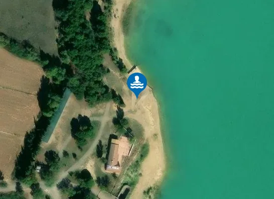 Satellite image of EMBALSE DE SAN BARTOLOME EJEA DE LOS CABALLEROS PM1