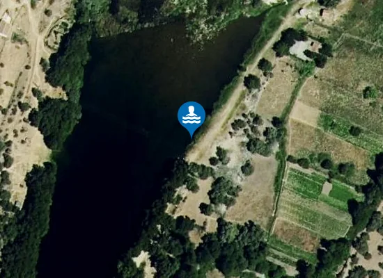 Satellite image of RIO TORMES HORCAJADA (LA) PM1