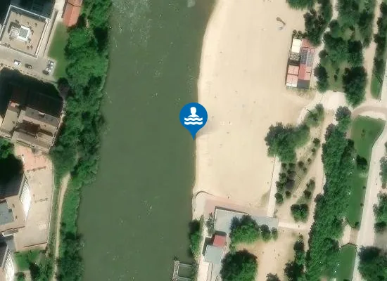 Satellite image of RIO PISUERGA VALLADOLID PM2