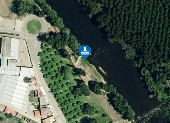 Satellite image of RIO ORBIGO SANTA CRISTINA DE LA POLVOROSA PM1