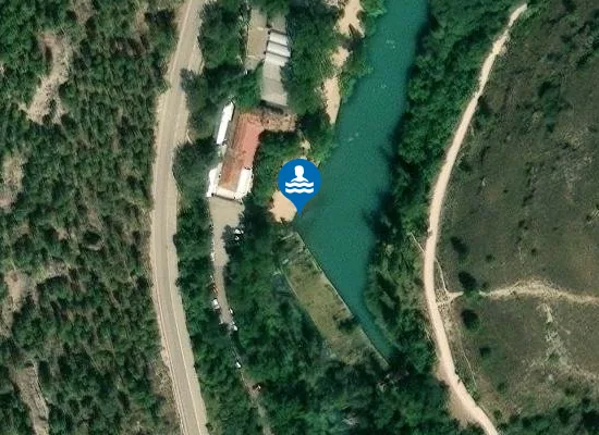 Satellite image of RIO JUCAR CUENCA 03 PM1