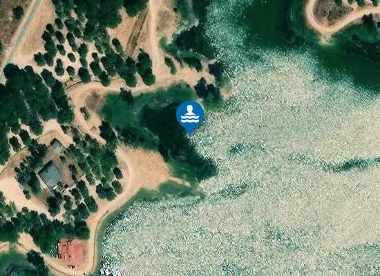 Satellite image of EMBALSE ROMANO PROSERPINA M?RIDA PM1