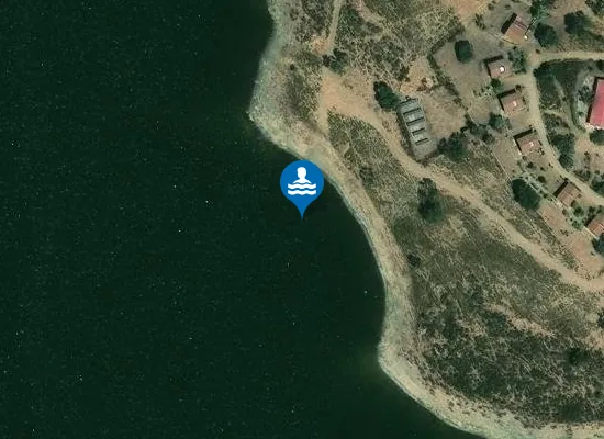 Satellite image of RIO EMBALSE DE ALQUEVA VILLANUEVA DEL FRESNO PM2