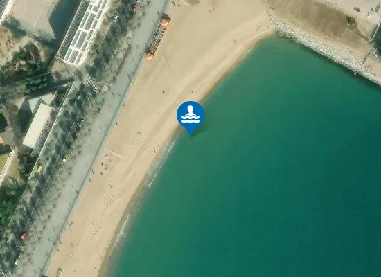 Satellite image of PLAYA DE LA BARCELONETA PM1