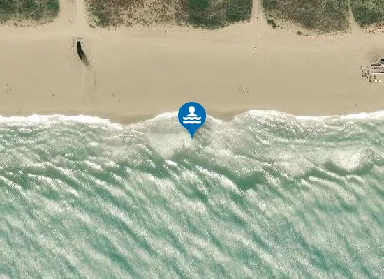 Satellite image of PLAYA DE LES LLUMINETES PM1