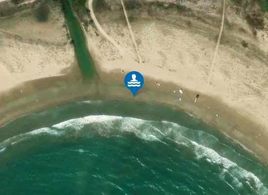 Satellite image of PLAYA DE LES GAVINES PM1