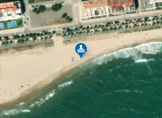 Satellite image of PLAYA DE LA MOTA DE SANT PERE PM1