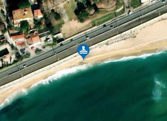 Satellite image of PLAYA DEL MASNOU PM1