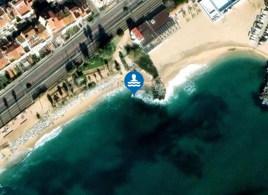 Satellite image of PLAYA DE L'ASTILLERO-L'ALMADRAVA PM1