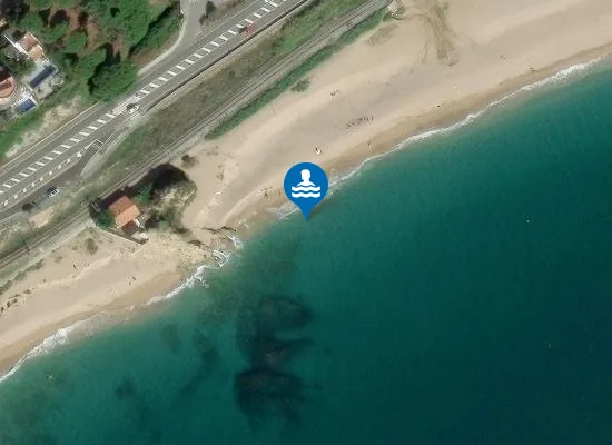 Satellite image of PLAYA DE LA PLATJOLA I EL MORER PM1