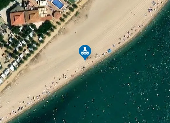 Satellite image of PLAYA DE LLEVANT-LES CALETES PM1