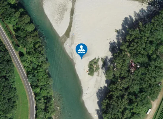 Satellite image of SPIAGGETTA DI ARBEDO