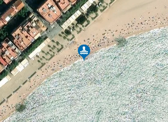 Satellite image of PLAYA DE BLANES PM1
