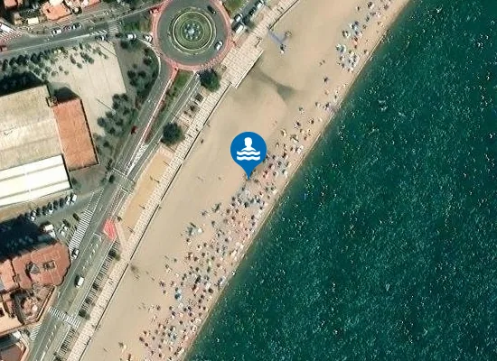 Satellite image of PLAYA DE S'ABANELL PM1