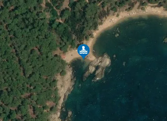 Satellite image of PLAYA CALA ESTRETA PM1