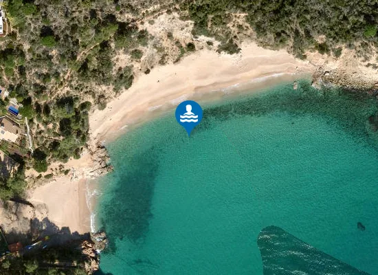 Satellite image of PLAYA DELS CANYERETS PM1