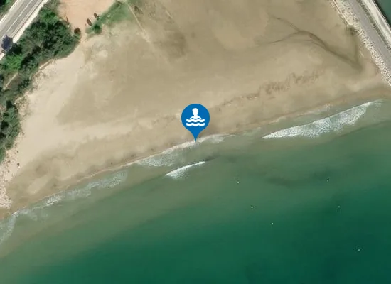 Satellite image of PLAYA DE LA MARTINENCA PM1