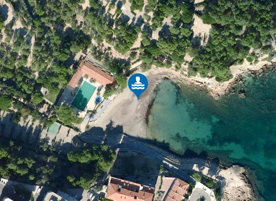 Satellite image of PLAYA DE PIXAVAQUES PM1