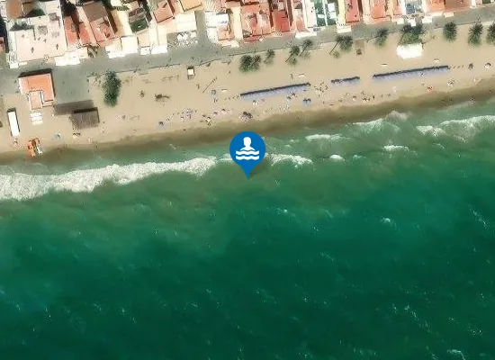 Satellite image of PLAYA DE CALAFELL PM2