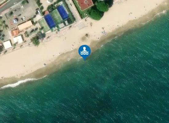 Satellite image of PLAYA DE L'ESQUIROL PM1