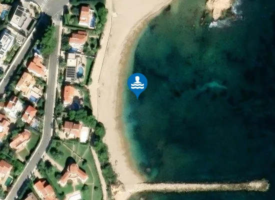 Satellite image of PLAYA DEL MORRO DE GOS PM1