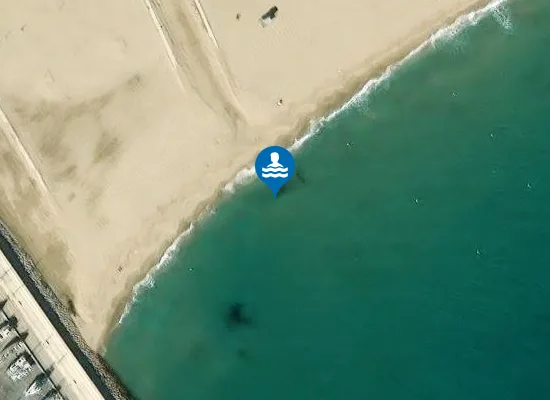 Satellite image of PLAYA DE LA COSTA DAURADA PM1