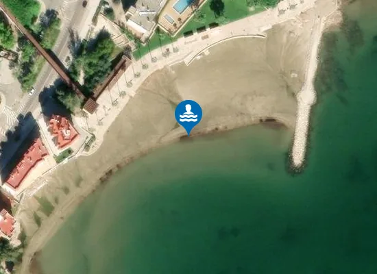 Satellite image of PLAYA DE LES DEL?CIES PM1