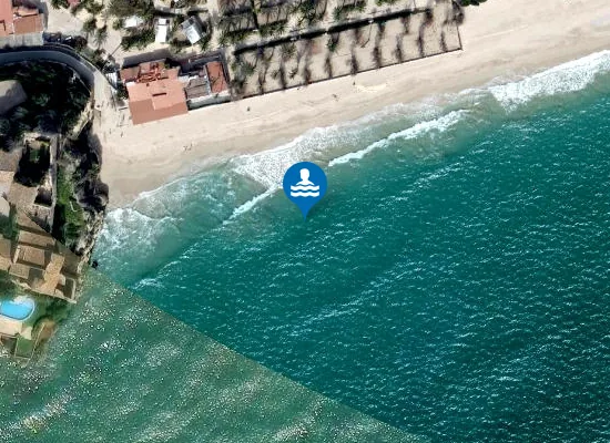Satellite image of PLAYA DE TAMARIT PM1