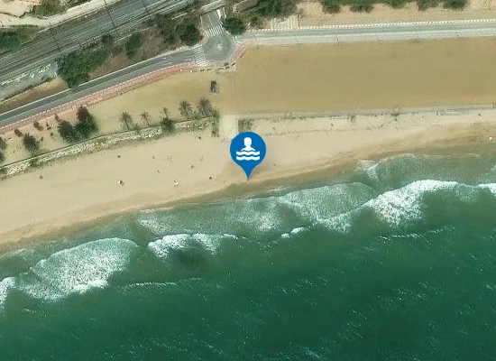 Satellite image of PLAYA DEL MIRACLE PM1