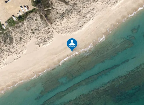 Satellite image of PLAYA DELS MUNTANYANS PM1