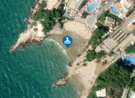 Satellite image of PLAYA CALA FONT PM1