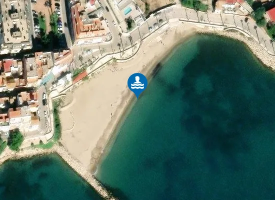 Satellite image of PLAYA DE LES AVELLANES PM1