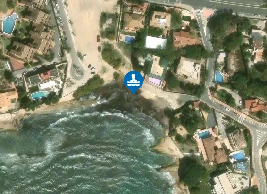 Satellite image of PLAYA CALAS DE CABO HUERTAS PM1