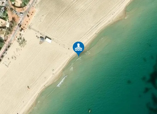 Satellite image of PLAYA DE PONENT PM2