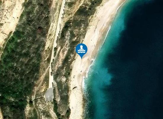 Satellite image of PLAYA DE CALA DEL MORAIG PM1