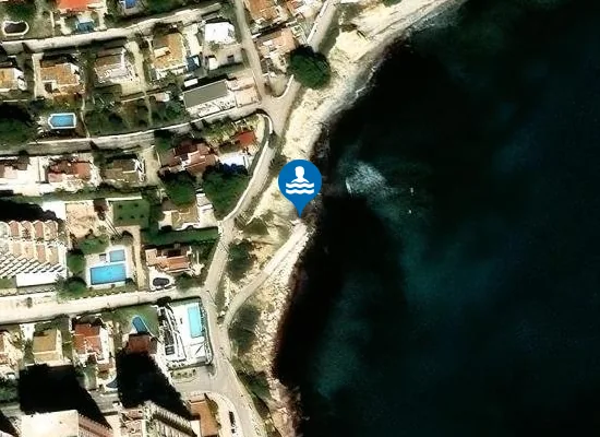 Satellite image of PLAYA DE LA CALALGA PM1