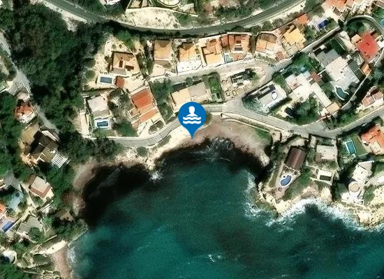 Satellite image of PLAYA CALA D ENMIG PM1