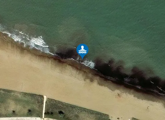 Satellite image of PLAYA PUNTA DEL RASET PM1