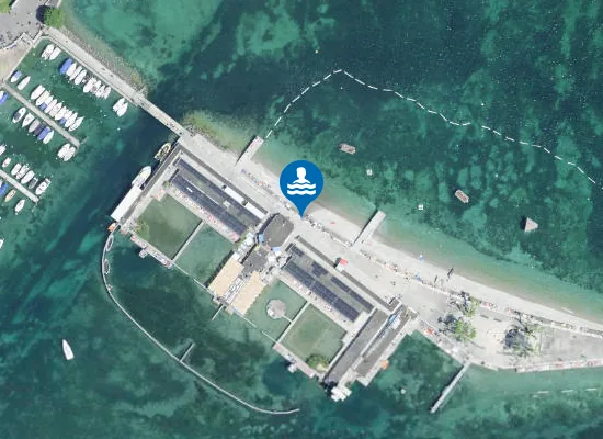 Satellite image of BAINS DES PÂQUIS